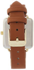 Nine West Women's Strap Watch Brown/Gold - Evallys.com # #