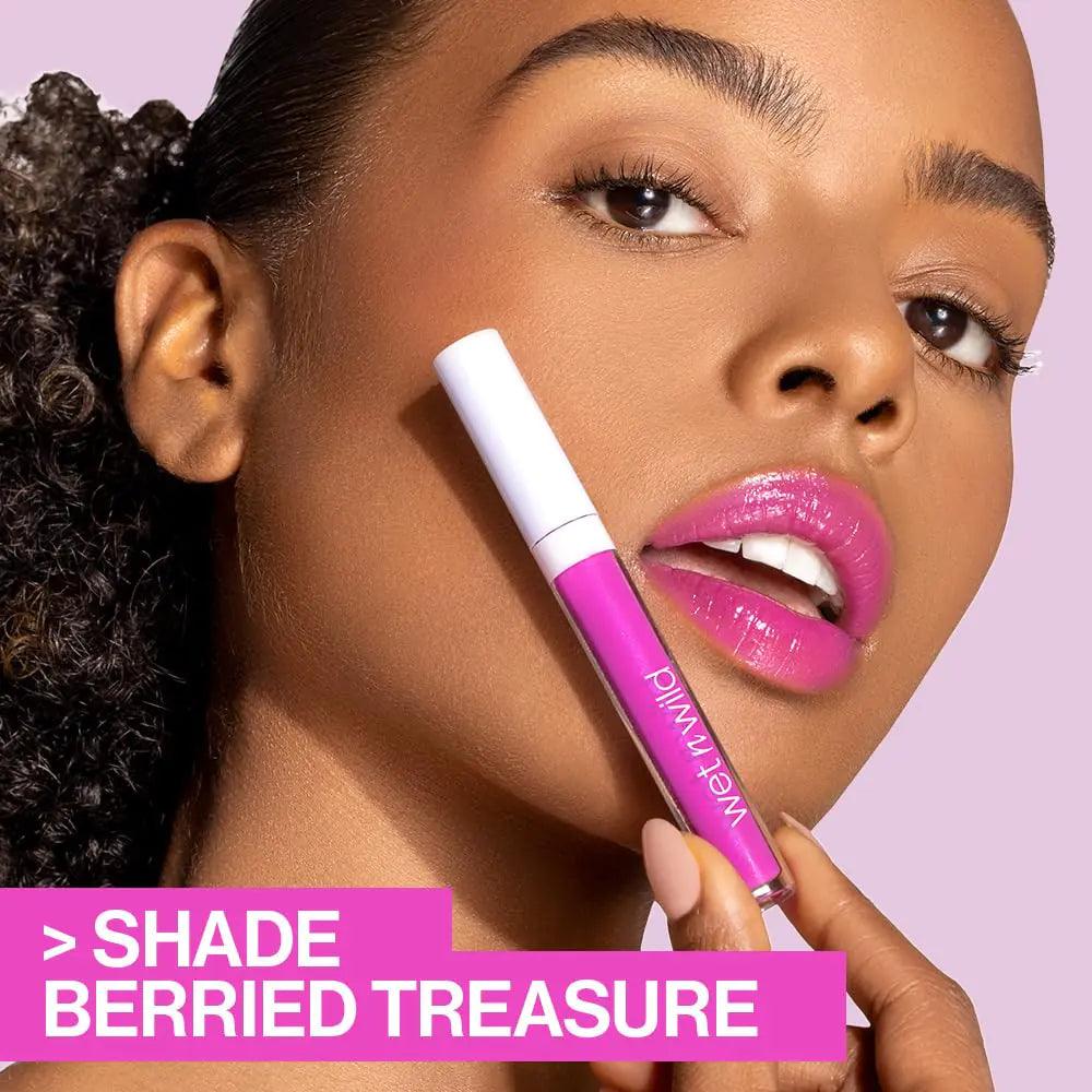 wet n wild MegaSlicks Lip Gloss, Ultra-Glossy, Vitamin-E Enriched, Ultra-Gloss High Shine Moisturizing, Cruelty-Free & Vegan - TuTu Sweet - Evallys.com # #