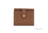 Burberry Luna Tan Grained Leather Small Coin Pouch Wallet - Evallys.com # #