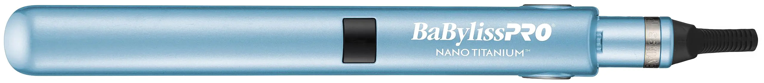 BaBylissPRO Nano Titanium Flat Iron Hair Straightener, 1" Digital Hair Straightener Iron for Professional Salon Results and All Hair Types Blue - Evallys.com # #