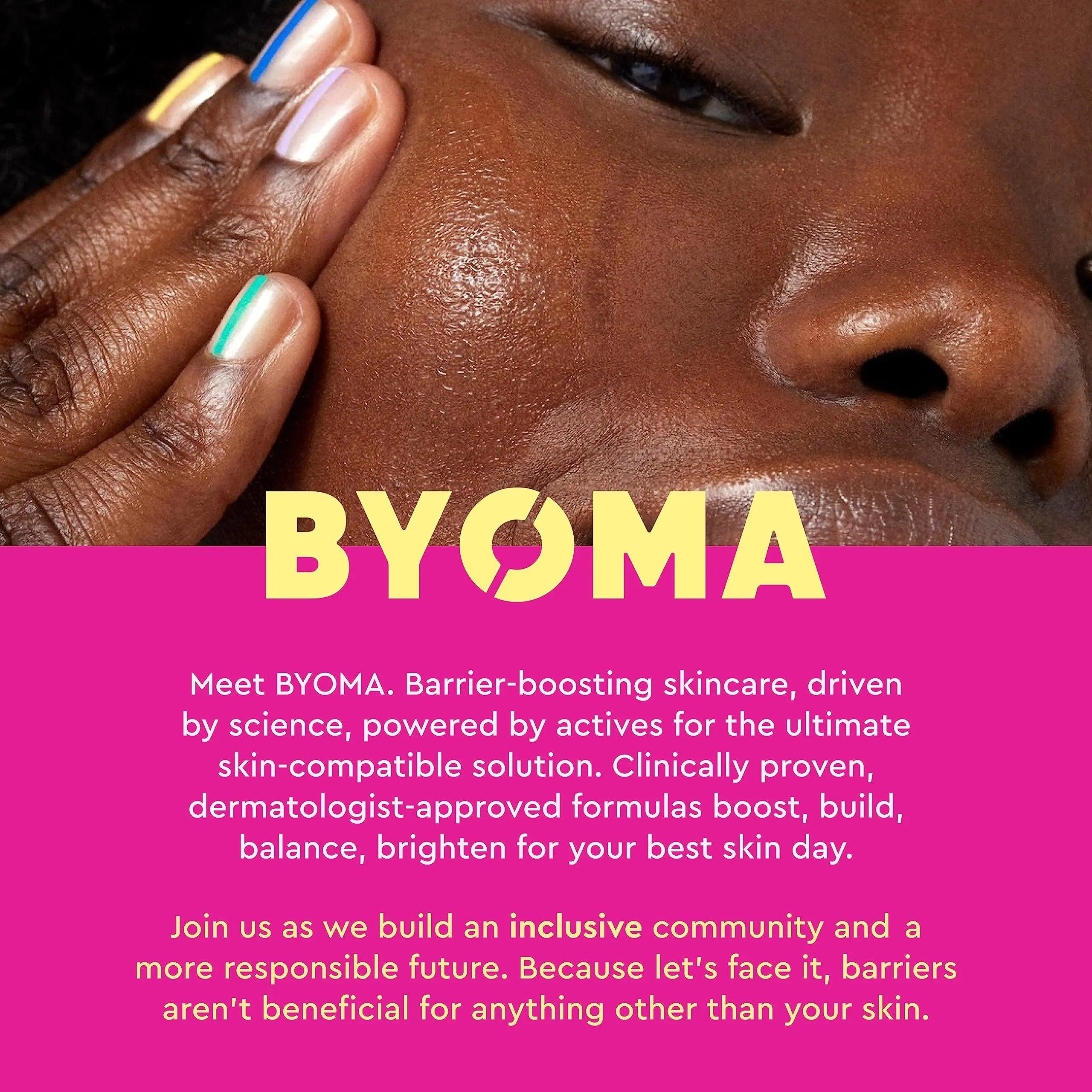 BYOMA Moisturizing Gel Cream - Barrier Repair Cream/Gel Face Lotion with Niacinamide and Green Tea - Ceramide Face Moisturizer for Dry Skin - Alcohol Free, Oil Free Face Moisturizer - 1.69 fl. oz - Evallys.com # #