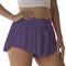 Flowy Athletic Shorts for Women Running Tennis Butterfly Shorts Girls 2-in-1 Double Layer Quick-Drying Comfy Shorts X-Large Deep Purple - Evallys.com # #