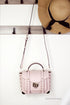 Michael Kors Manhattan Medium Powder Blush Top Handle Satchel - Evallys.com