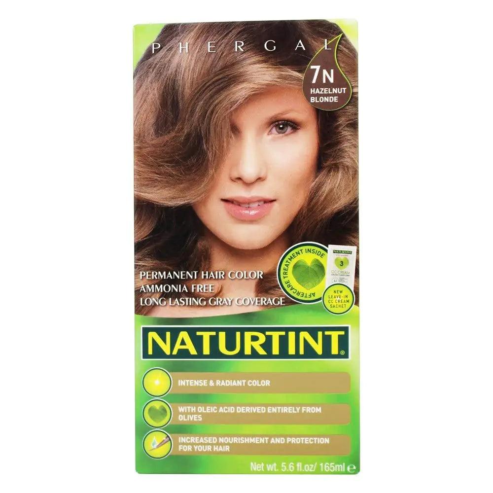 Naturtint Permanent Hair Color 7N Hazelnut Blonde (Pack of 1), Ammonia Free, Vegan, Cruelty Free, up to 100% Gray Coverage, Long Lasting Results - Evallys.com # #