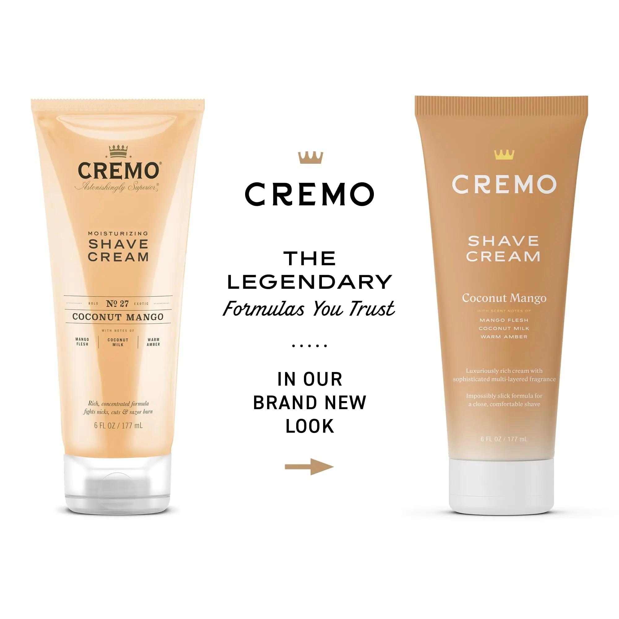 Cremo Coconut Mango Moisturizing Shave Cream, Astonishingly Superior Ultra-Slick Shaving Cream for Women Fights Nicks, Cuts and Razor Burn, 6 Fl Oz 6 Fl Oz (Pack of 1) - Evallys.com # #