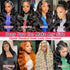 13x6 HD Lace Front Wigs Human Hair Pre Plucked 180% Density Body Wave Closure Wigs Human Hair for Women Human Hair Wig with Baby Hair Natural Color 24 Inch 13x6 Body Wave Human Hair Wig - Evallys.com # #