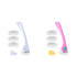 Billie Razors for Women Shave Kit with Women’s Razor, 4 x 5-Blade Razor Refills, Magnetic Holder - Cool Blue and Malibu Matte + Matte - Evallys.com # #