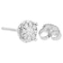 .925 Sterling Silver 1/2 cttw Lab Grown Diamond Composite Earring (F-G Color, VS2-SI1 Clarity) - Evallys.com # #