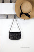 Marc Jacobs The Mini Shoulder Bag Black Embossed Crossbody - Evallys.com # #