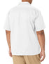 Dickies Men's Short-Sleeve Work Shirt Small White V1 - Evallys.com # #