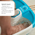 Homedics Bubble Mate Foot Spa, Toe Touch Controlled Foot Bath with Invigorating Bubbles and Splash Proof, Raised Massage nodes and Removable Pumice Stone Standard - Evallys.com # #