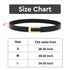 Womens Leather Belt Skinny Waist Belt for Dresses Jeans Pants with Gold Buckle Fit Waist 34"-38" Black - Evallys.com # #