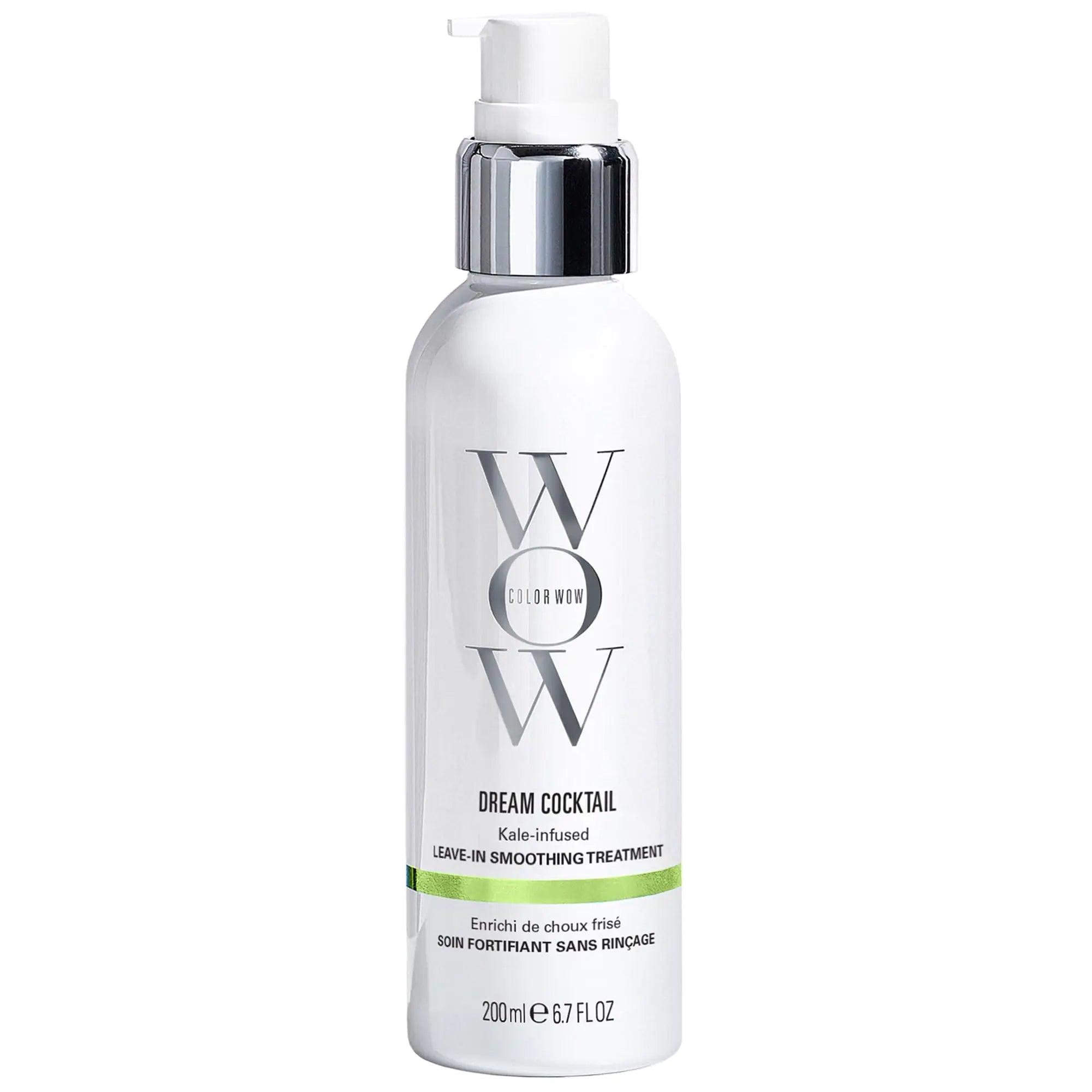 COLOR WOW Dream Cocktail Kale Infused Leave-in Treatment – for fragile, damaged hair | Reduce hair breakage by 50% in a single use | Powerful heat protectant - Evallys.com # #