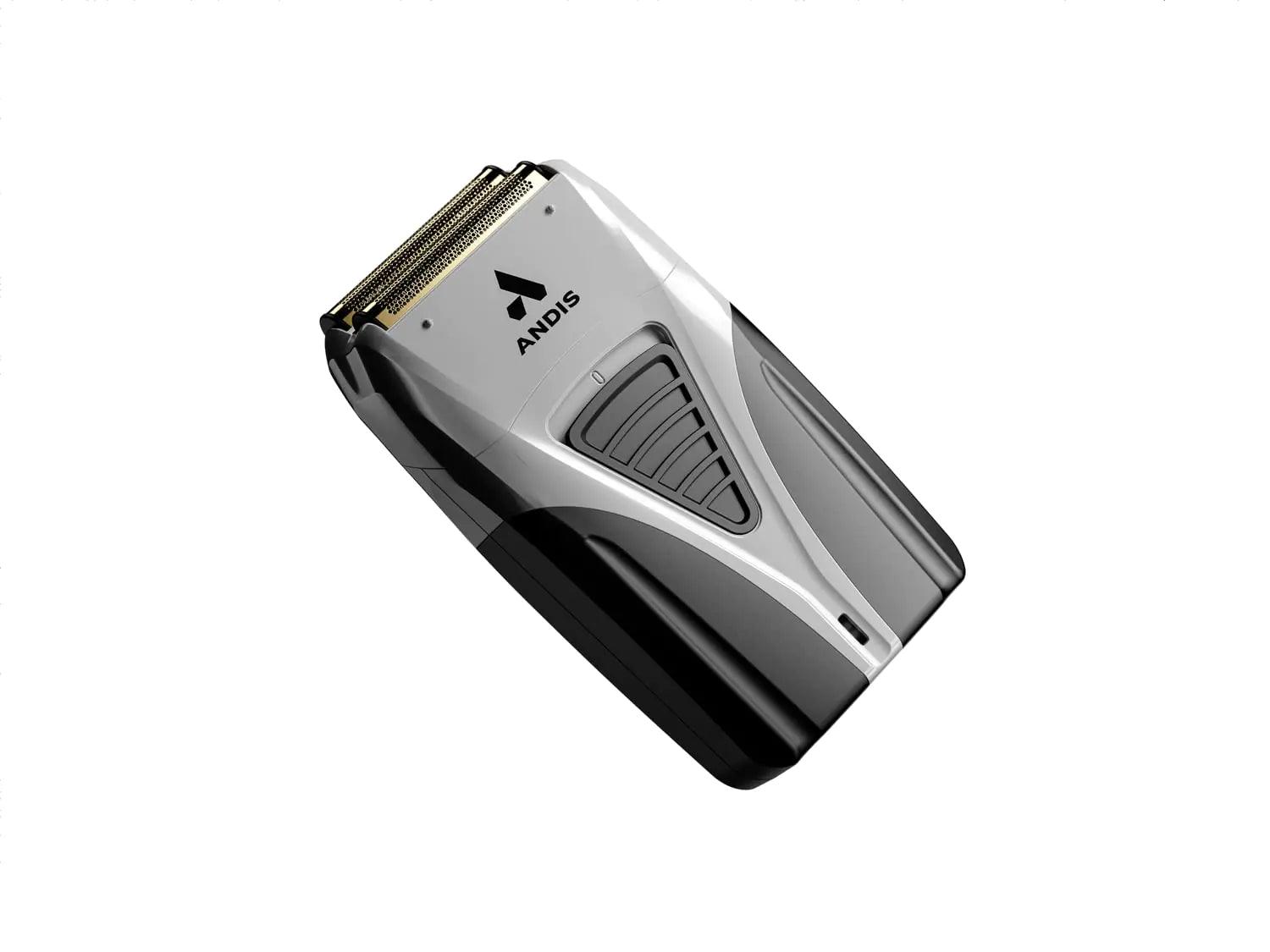 Andis TS-2 17255 Pro Foil Lithium Titanium Foil Shaver, Cord/Cordless, Smooth Shaving Cordless Shaver with Charger, Black Black Pro Foil Shaver - Evallys.com # #