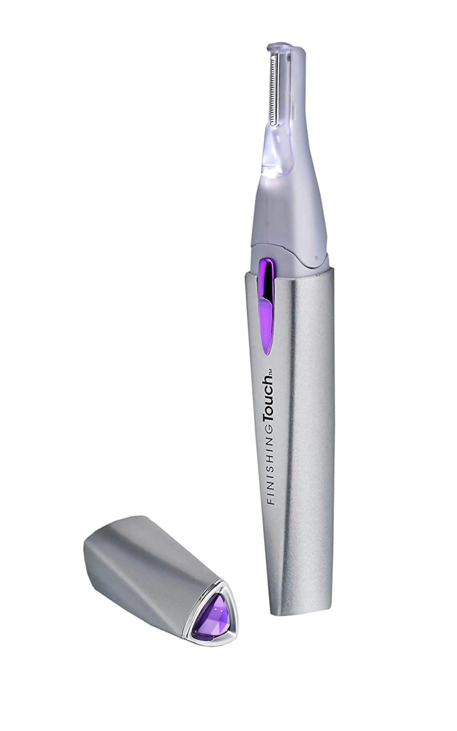 Finishing Touch Lumina Painless Hair Remover, Silver, New Edition - Evallys.com # #