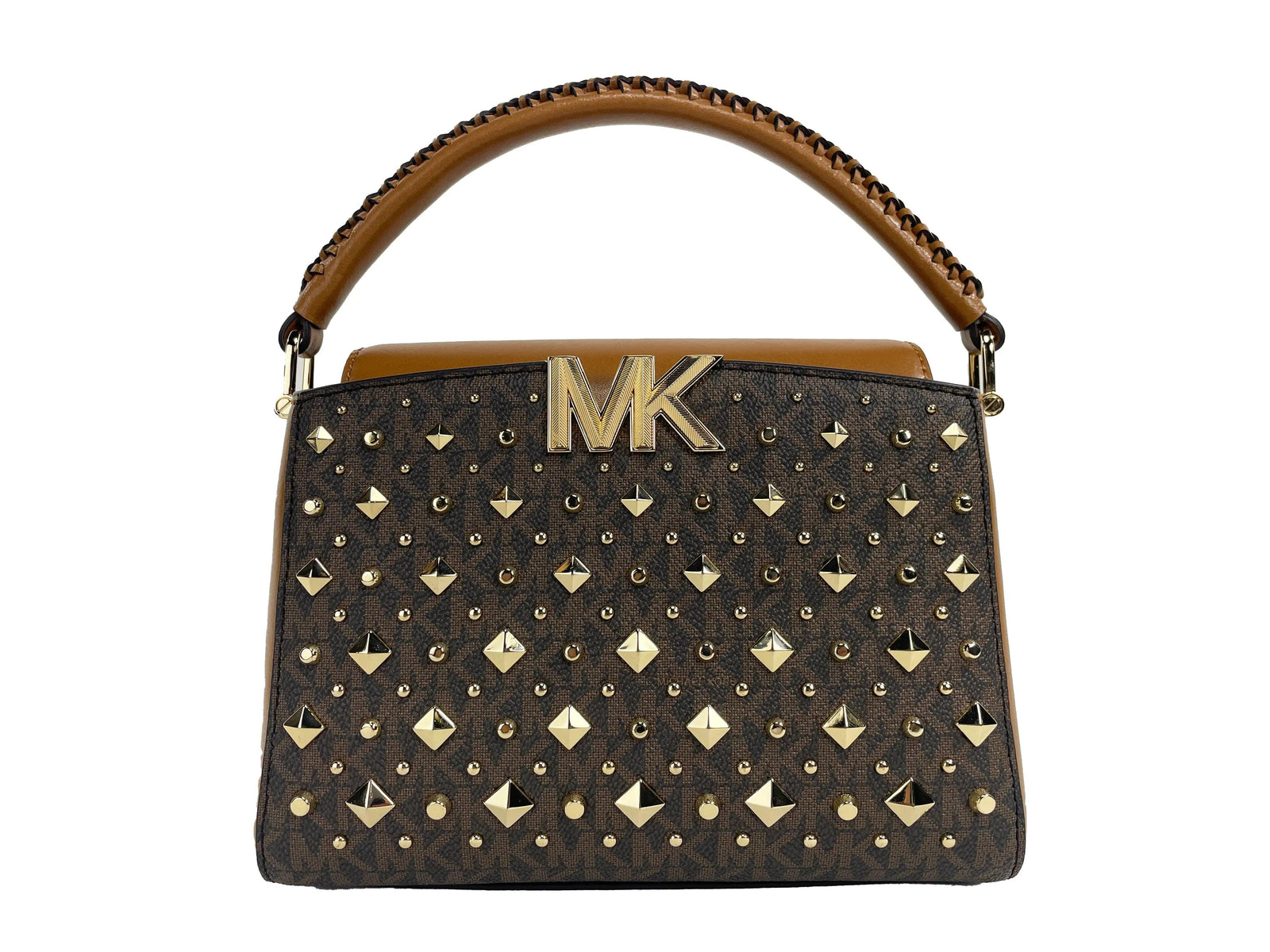 Michael Kors Karlie Small Studded Crossbody Bag - Evallys.com # #