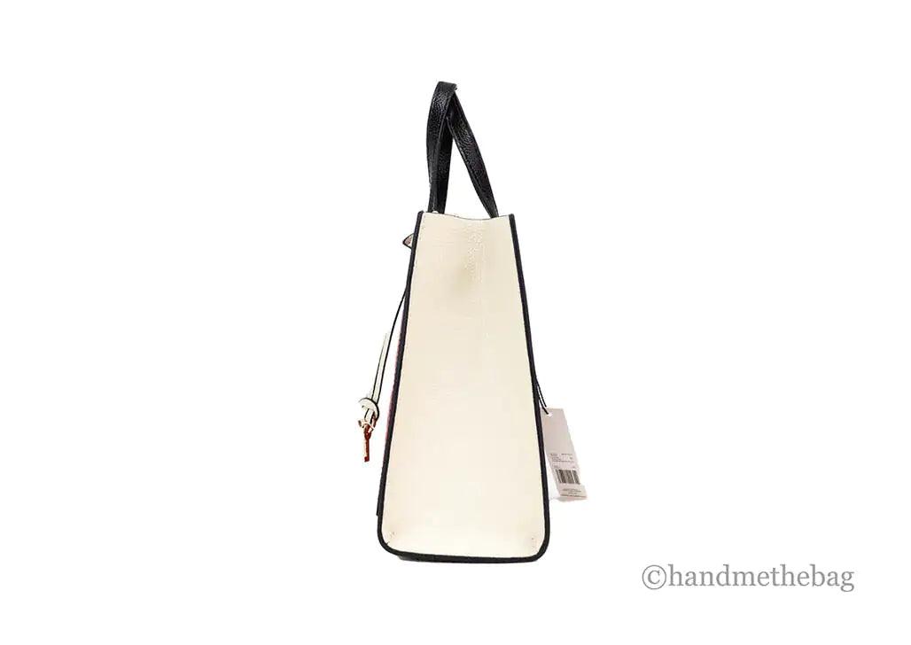 Marc Jacobs Grind Mini Pomegranate Colorblock Leather Tote - Evallys.com # #