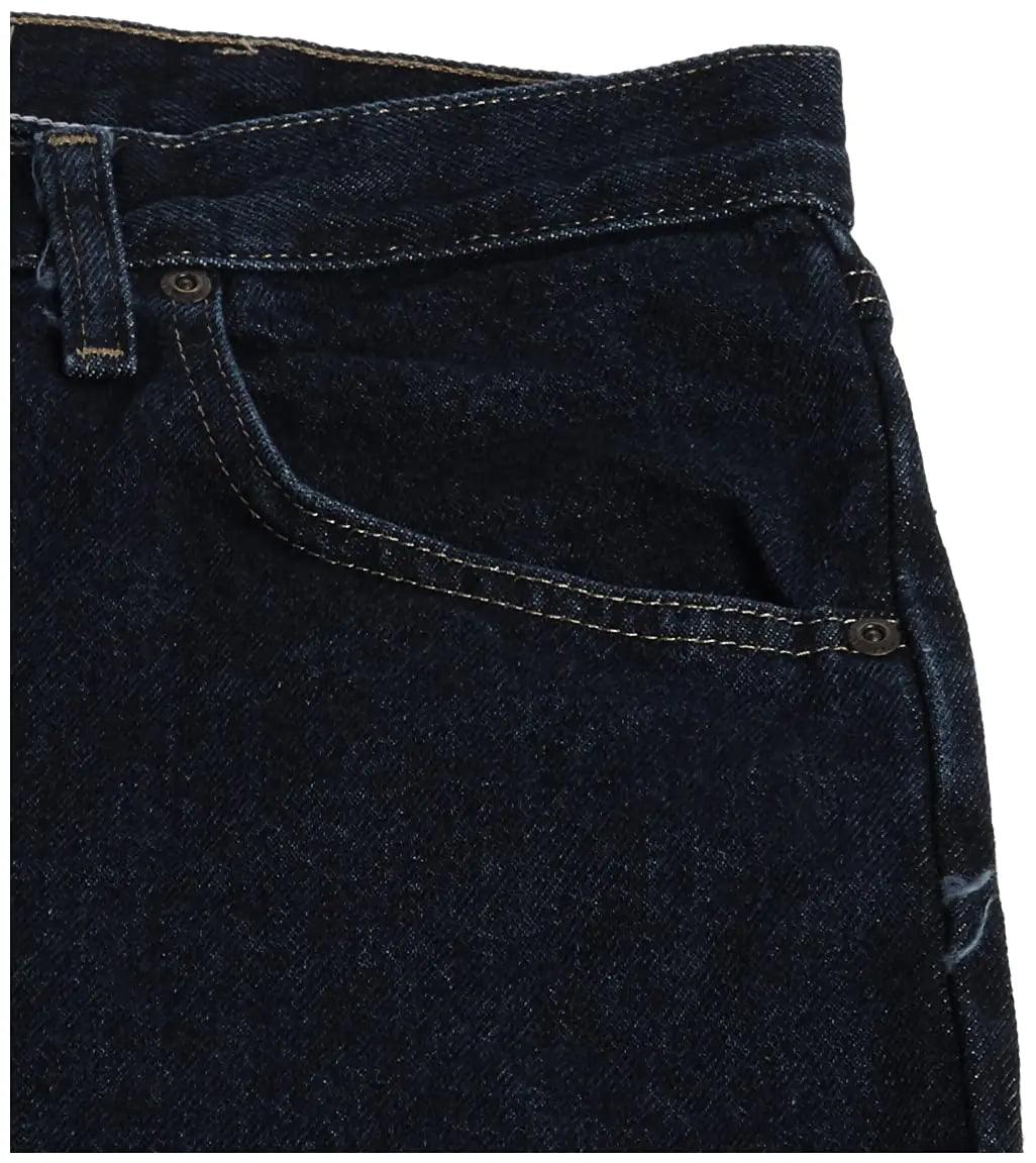 Wrangler Authentics Men's Classic 5-Pocket Regular Fit Cotton Jean 40W x 32L Dark Rinse - Evallys.com # #