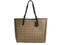 Coach (CJ942) Khaki Signature City Tote Bag Purse - Evallys.com # #