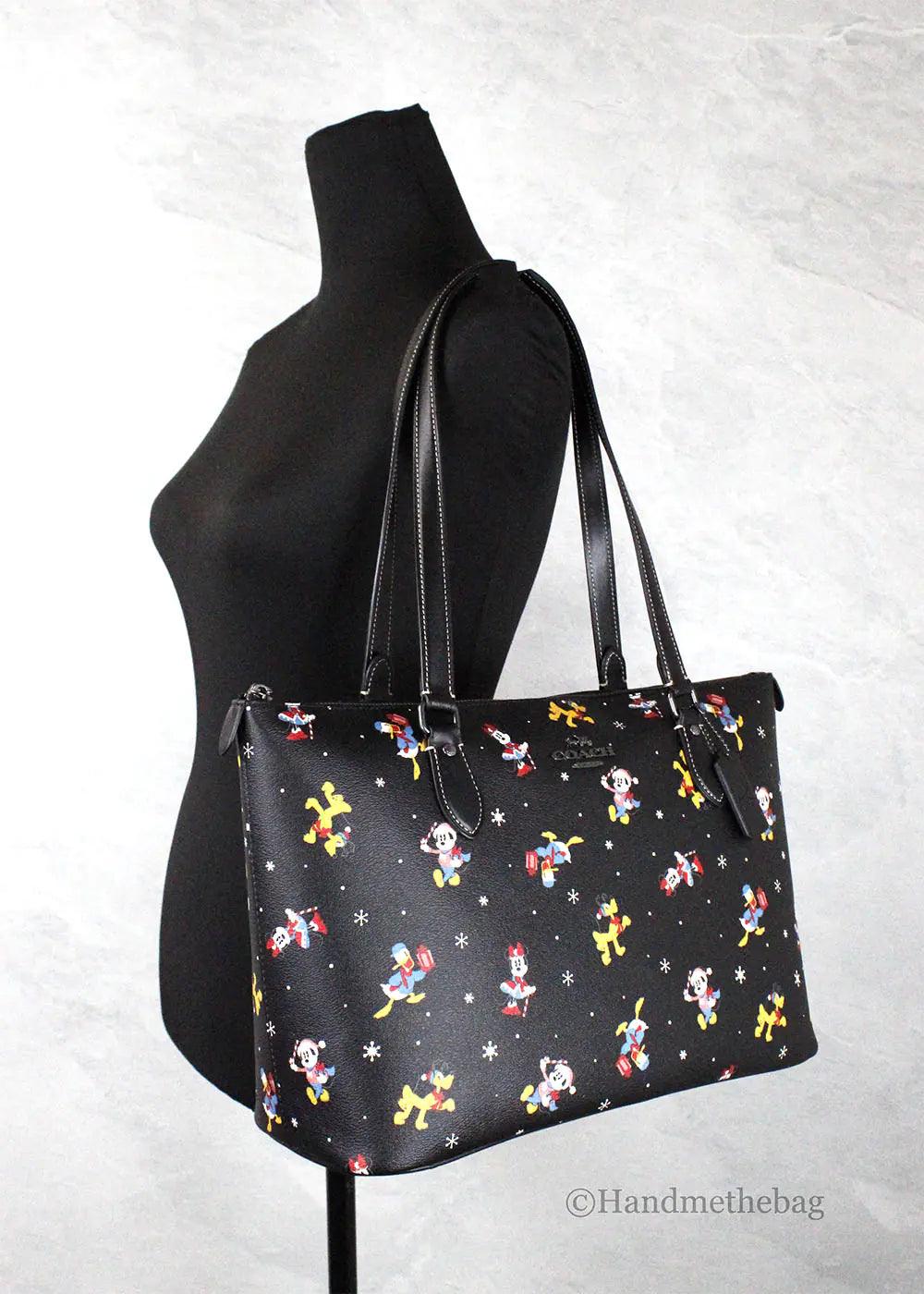 Coach X Disney (CM189) Holiday Print Gallery Bag - Evallys.com # #