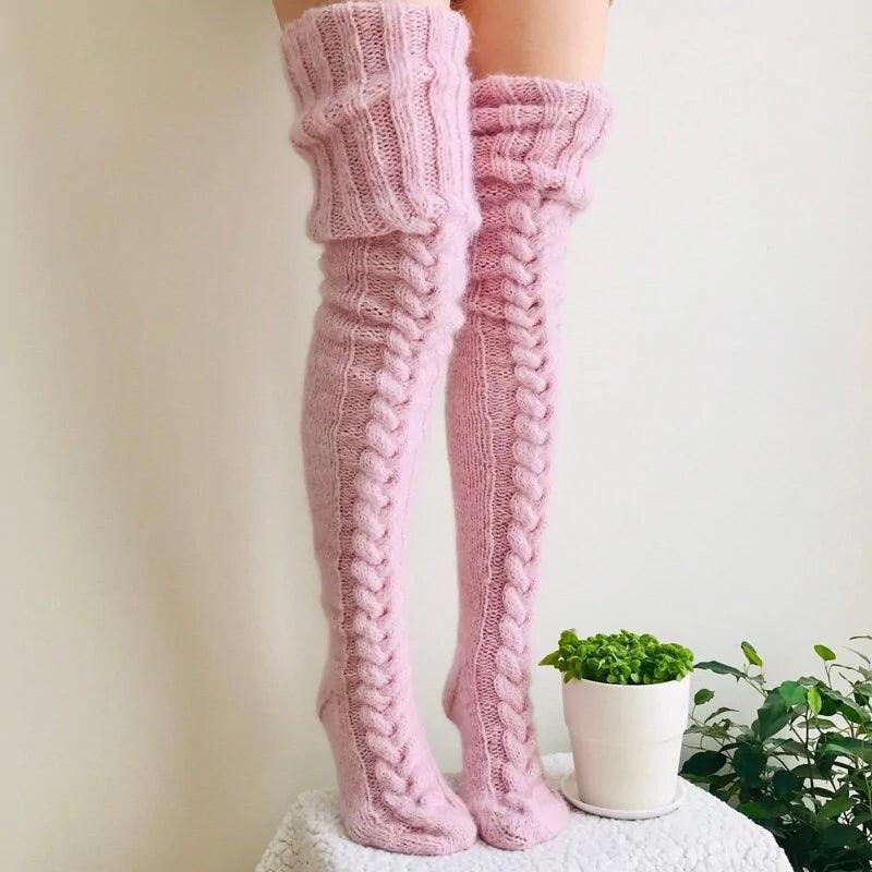 Winter Knee Socks - Evallys.com # #