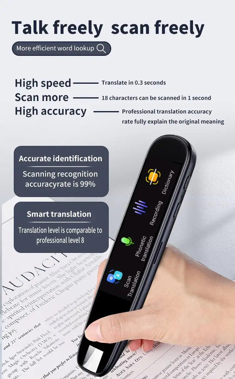 112 Languages Translation Scanning Reading Pen - Evallys.com # #