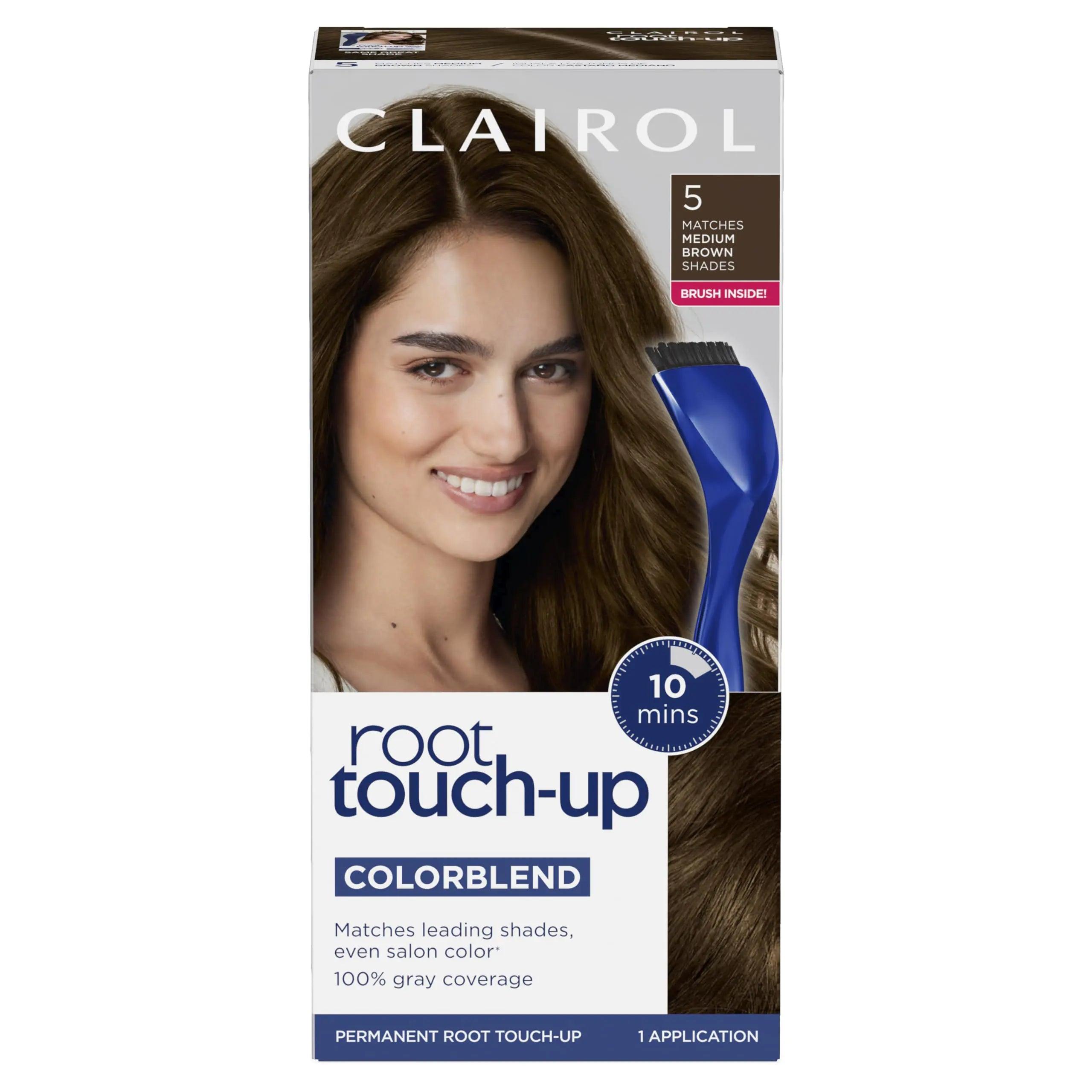 Clairol Root Touch-Up by Nice'n Easy Permanent Hair Dye, 5 Medium Brown Hair Color, (Pack of 1) - Evallys.com # #