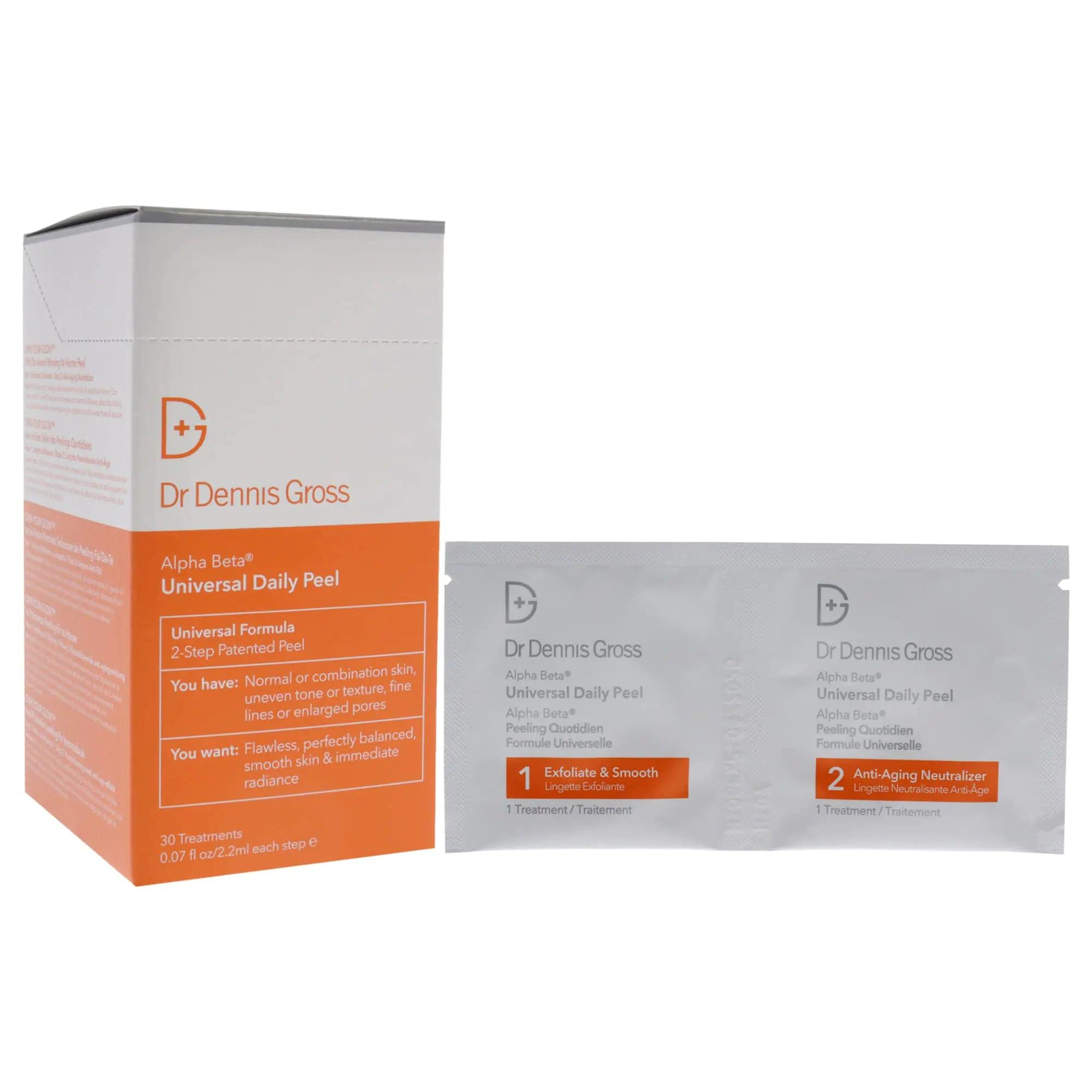 Dr Dennis Gross Alpha Beta Universal Daily Peel Treatment Unisex 30 oz 1 Ounce (Pack of 30) - Evallys.com # #