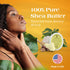 REAL African Shea Butter Pure Raw Unrefined From Ghana"IVORY" 8oz. CONTAINER 8 Ounce (Pack of 1) - Evallys.com # #
