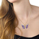 Handcrafted Butterfly Necklace - Evallys.com