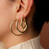 Gold Hoop Earrings Set for Women, 14K Small Huggie Earrings for Multiple Piercing Hypoallergenic Trendy Jewelry, Dainty Ball Cartilage Earrings for Women's Gifts 3mm Gold 26.5/31.5/37.5 - Evallys.com # #