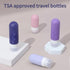 Travel Containers for Toiletries, 18pack TSA Approved Travel Size Containers for Toiletries,travel bottles for Toiletries,travel Jars or Personal Travel Essentials Purple - Evallys.com # #