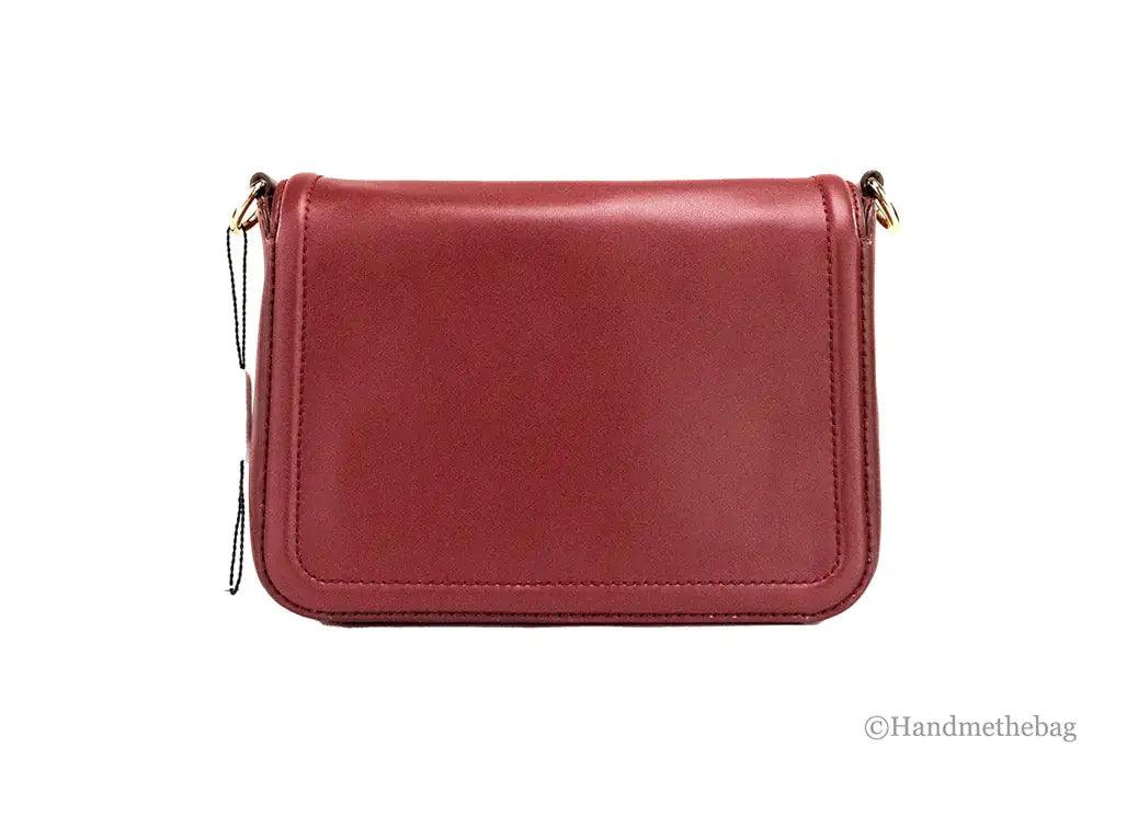 Marc Jacobs Medium Metal Signet Syra Leather Flap Crossbody - Evallys.com # #