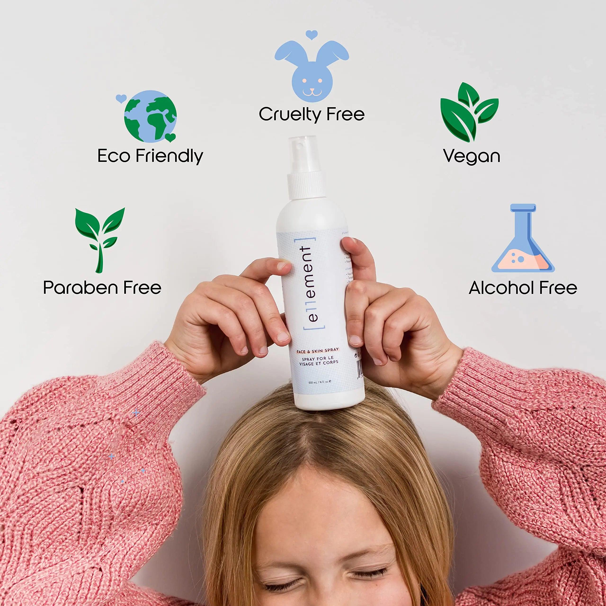 Hypochlorous Acid Face and Skin Spray - HOCL- Safe for use on Acne Prone Skin - Eczema - Dry Scalp - Post Procedure -Toner - Eye Lash Cleanser - Face and Hand Cleanser (Large 8 oz.) 8 Fl Oz (Pack of 1) - Evallys.com # #