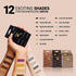 MinaiBrow Tint Kit Dark Brown | Natural Spot Coloring Brow Powder with Oil & Brush | Water & Smudge Proof, Long-Lasting, Instant Brow Dye Kit, 100% Gray Converge, Vegan and Cruelty-Free Dark Brown + Oil + Brush - Evallys.com # #