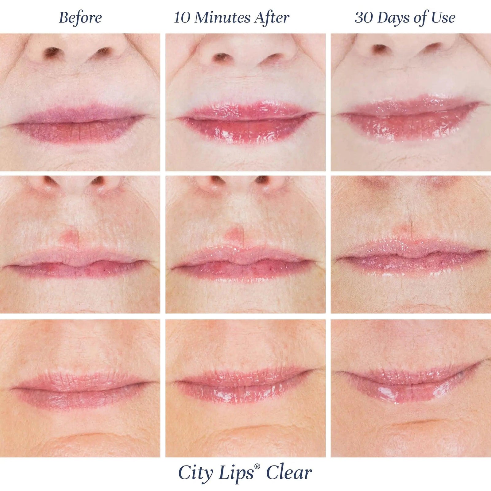 City Beauty City Lips Clear - Plumping Lip Gloss - Hydrate & Volumize - High Shine Lip Plumper - Hyaluronic Acid & Peptides Visibly Smooth Lip Wrinkles - Cruelty-Free - Evallys.com # #