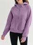 AUTOMET Womens Hoodies Half Zip Sweatshirts Fleece Jackets Tops Oversized Pullover Fall Outfits 2024 Winter Fashion Clothes Small Purple - Evallys.com # #