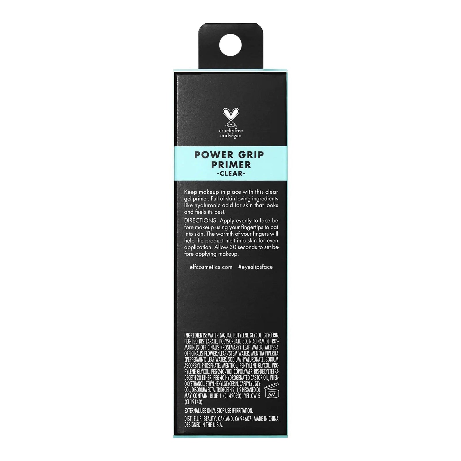 e.l.f. Power Grip Primer, Clear, 0.811 Fl Oz (24 ml) 0.81 Fl Oz (Pack of 1) - Evallys.com # #