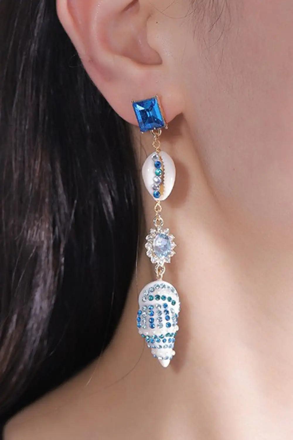 Better Love Next Time Conch Drop Earrings - Evallys.com # #