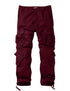 Match Men's Wild Cargo Pants 36 Red - Evallys.com # #