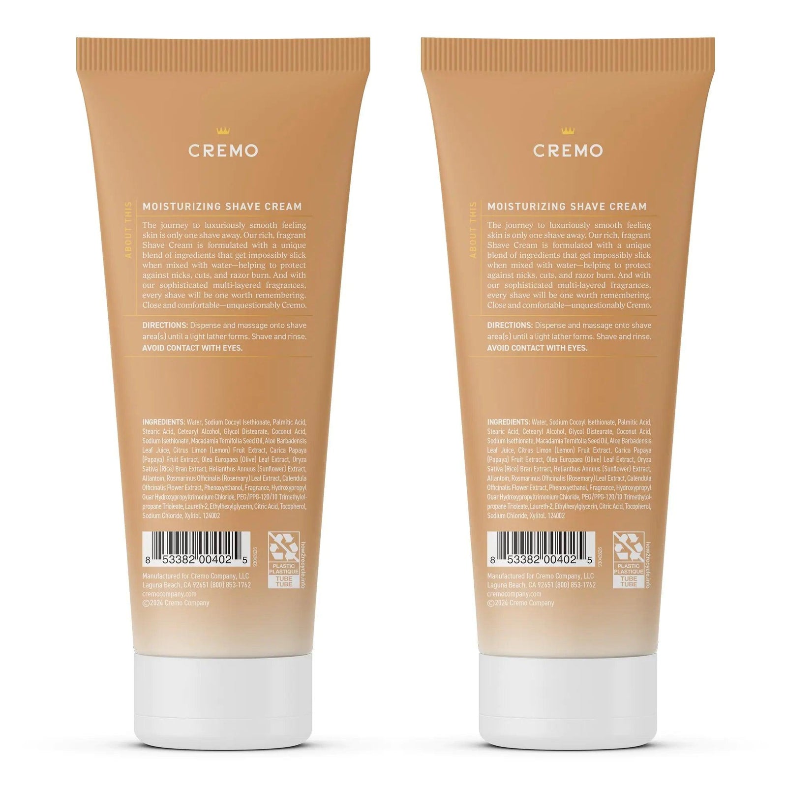 Cremo Coconut Mango Moisturizing Shave Cream, Astonishingly Superior Ultra-Slick Shaving Cream for Women Fights Nicks, Cuts and Razor Burn, 6 Fl Oz (Pack of 2) 6 Fl Oz (Pack of 2) - Evallys.com # #