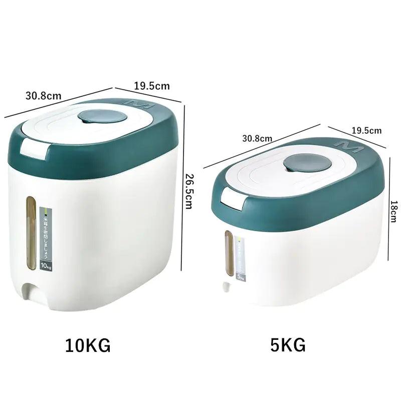 Automatic Kitchen Rice Bin - Evallys.com # #