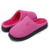 Memory Foam Slippers for Women's and Men's Casual House Shoes 9-10 Women/7-8 Men Rose Red - Evallys.com # #