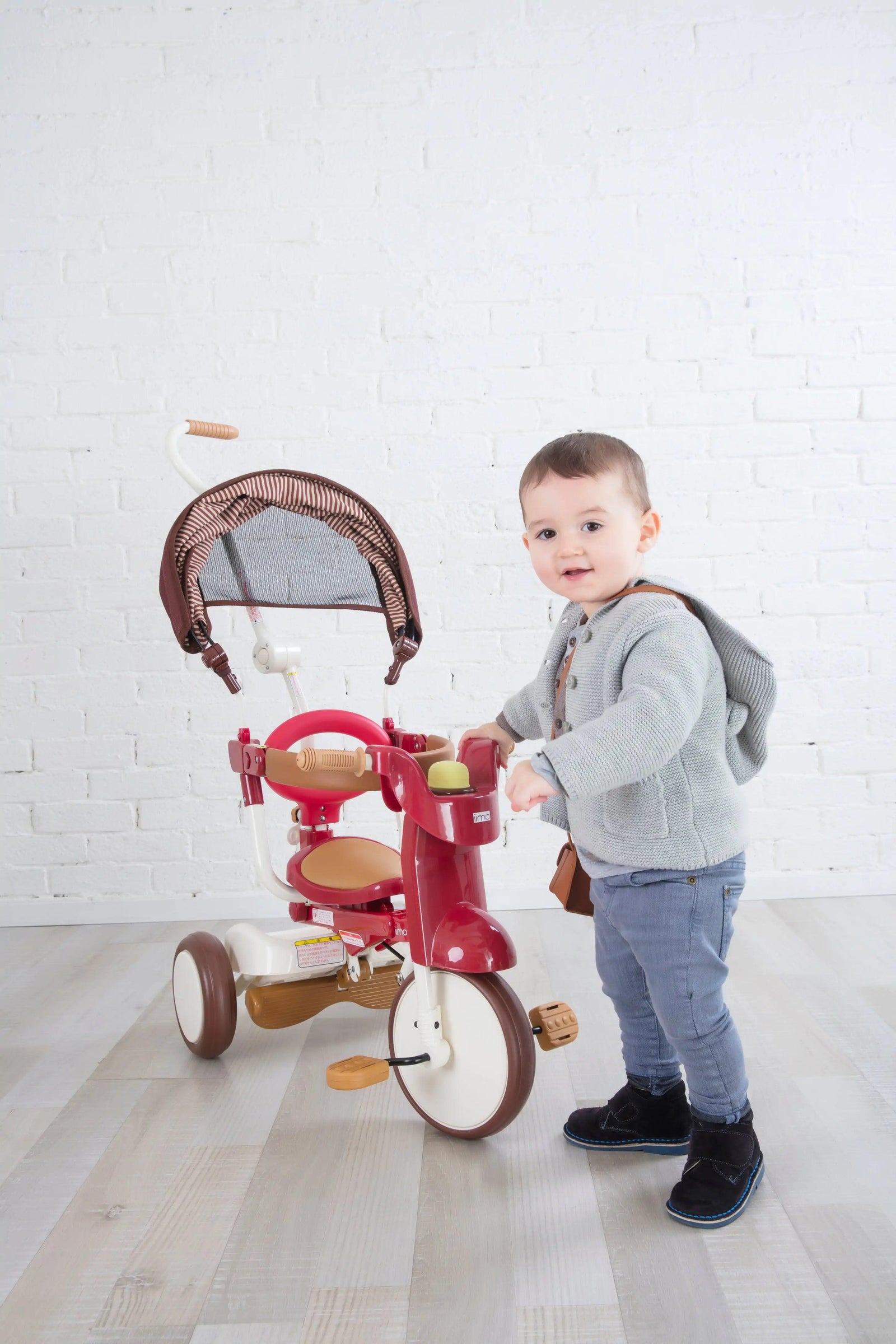 iimo 3-in-1 Foldable Tricycle with Canopy - Evallys.com # #