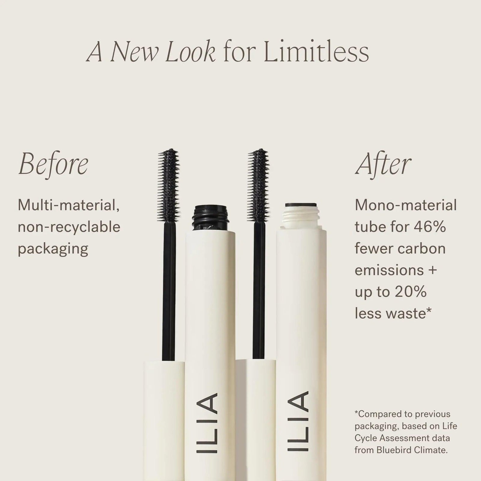 ILIA - Limitless Lash Mascara | Non-Toxic, Cruelty-Free, Lightweight & Nourishing, Flake + Smudge-Resistant, Clean Mascara, Ophthalmologist-Tested, Safe For Sensitive Eyes - Evallys.com # #