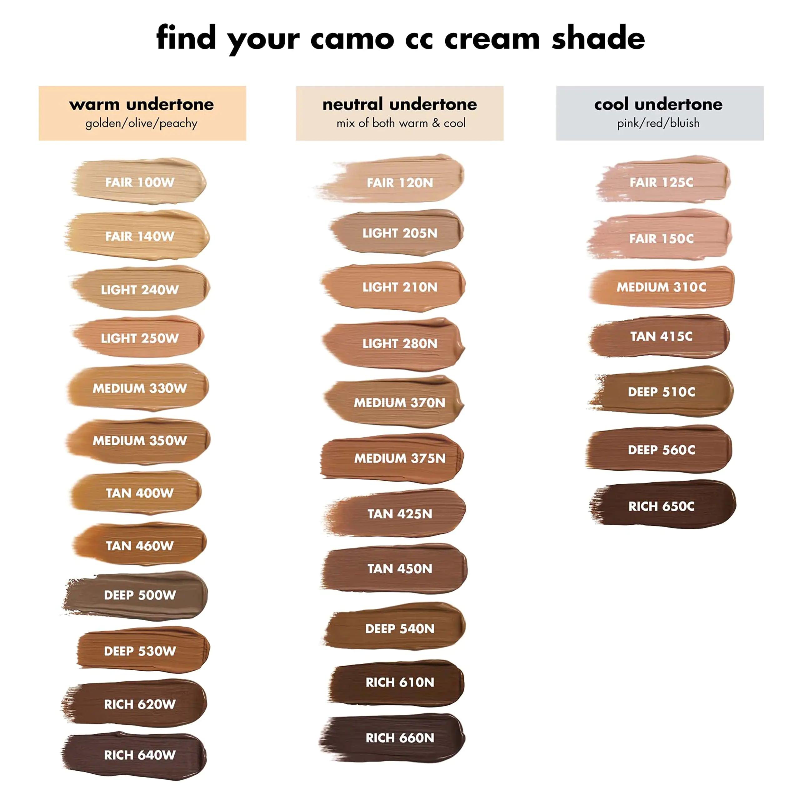 e.l.f. Camo CC Cream, Color Correcting Medium-To-Full Coverage Foundation with SPF 30, Light 240 W, 1.05 Oz (30g) 1.05 Fl Oz (Pack of 1) Light 240 W-Light With Neutral Undertones - Evallys.com # #