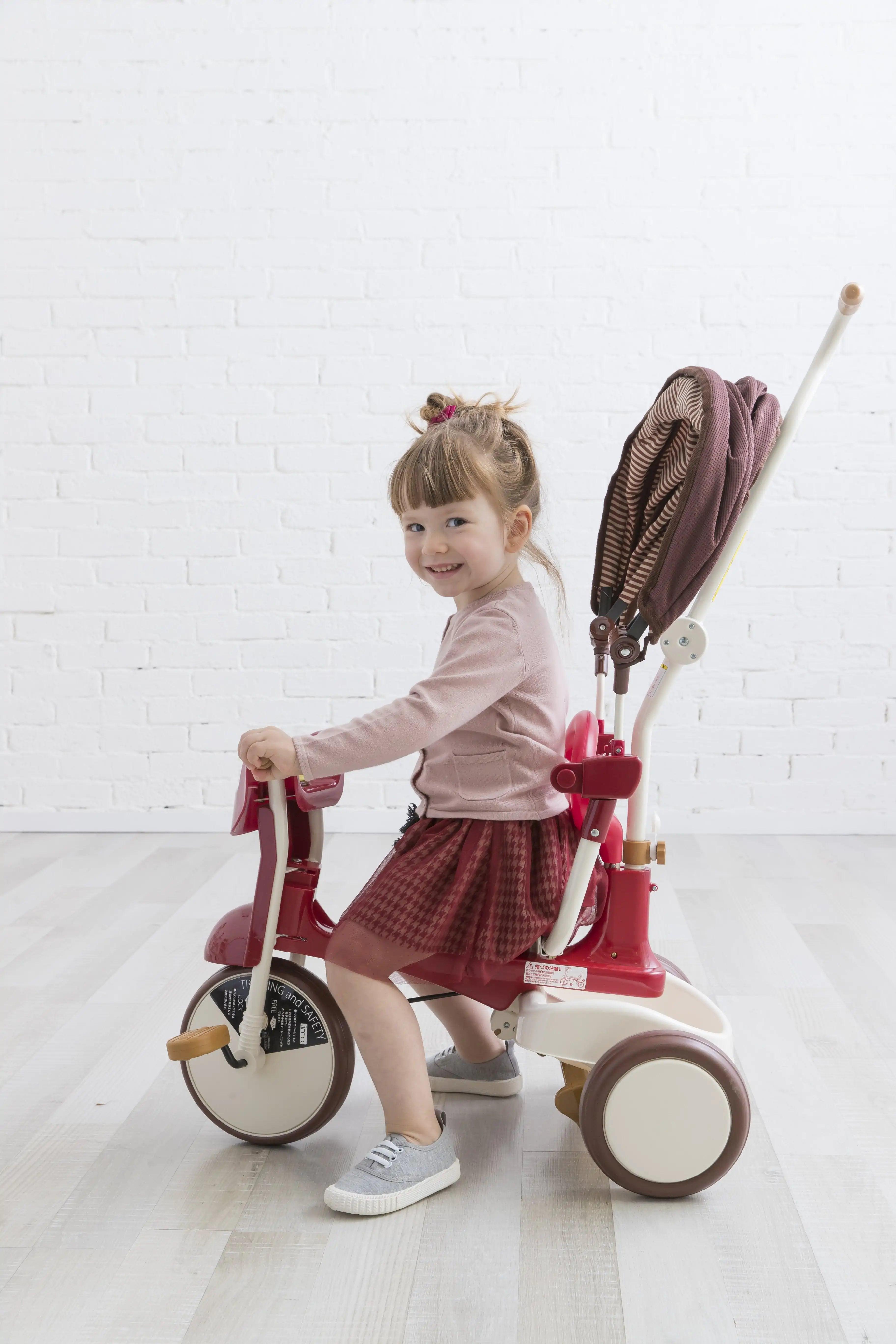 iimo 3-in-1 Foldable Tricycle with Canopy - Evallys.com # #