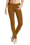 Hybrid & Company Womens Hyper Ultra Stretch Comfy Skinny Leg Work Casual Pants 1X Tobacco - Evallys.com # #