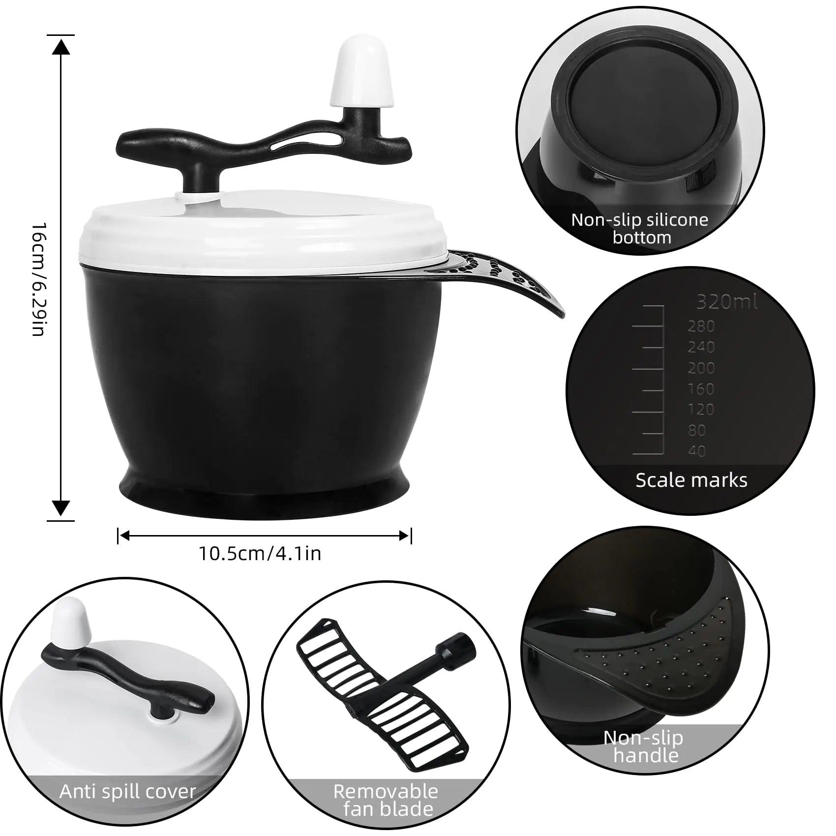 ROOHUA 17 Pieces Hair Dye Coloring Kit - Hair Tinting Bowl, Hair agitator, Dye Brush, Ear Cover, Hairpin, Hair Coloring Cape For Hair Coloring Hair Dye Tools (17PCS) 17PCS - Evallys.com # #