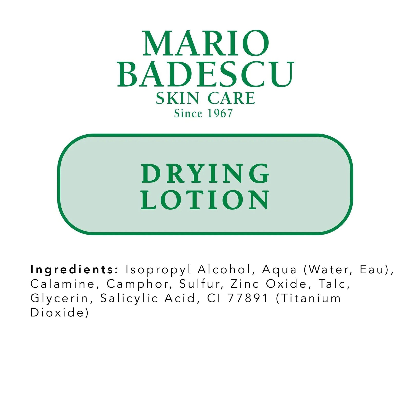 Mario Badescu Drying Lotion, 1 Fl oz 1 Fl Oz (Pack of 1) Drying Lotion Plastic Bottle, 1 Fl oz - Evallys.com # #